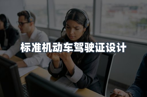 标准机动车驾驶证设计